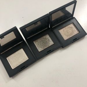 NARS isla bonita, Madrid, stud eyeshadow hardwired